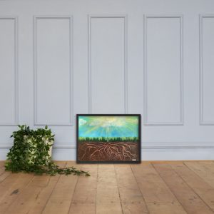 The Tale of the Chinese Bamboo Farmer framed poster